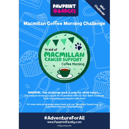 Macmillan Coffee Morning Challenge Pack