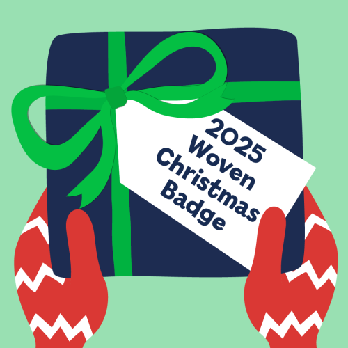 Merry Christmas 2025 - Woven