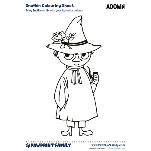 Moomin Colouring Sheets 2