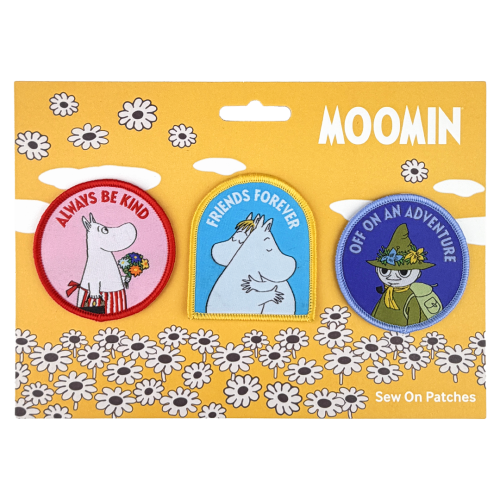 Moomin Sew On Patch Set 1