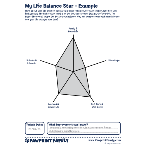 My Life Balance Star