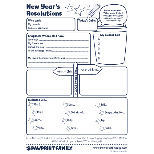 New Year's Resolutions 2024/2025