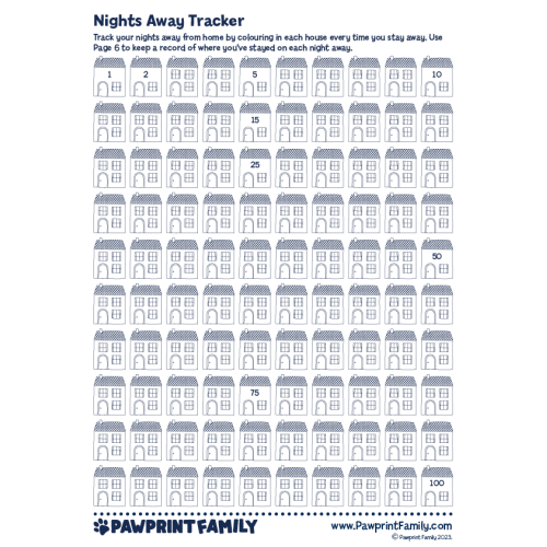 Nights Away Tracker