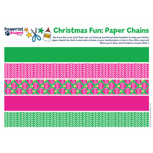 Paper Chain - Bauble Pattern