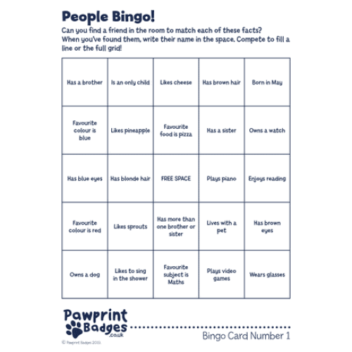 People Bingo