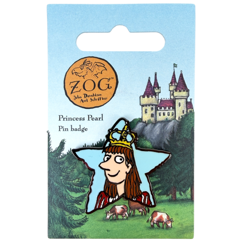 Princess Pearl Pin Badge 1