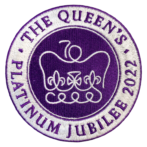 Queen's Platinum Jubilee Souvenir Badge