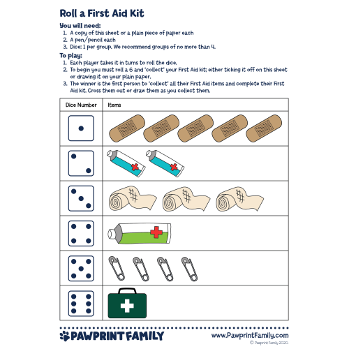 Roll A First Aid Kit