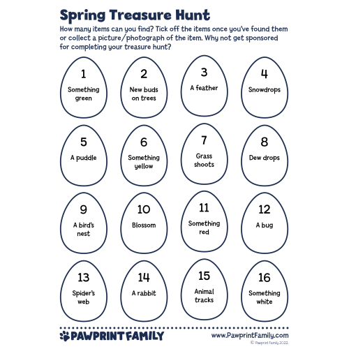 Spring Scavenger Hunt