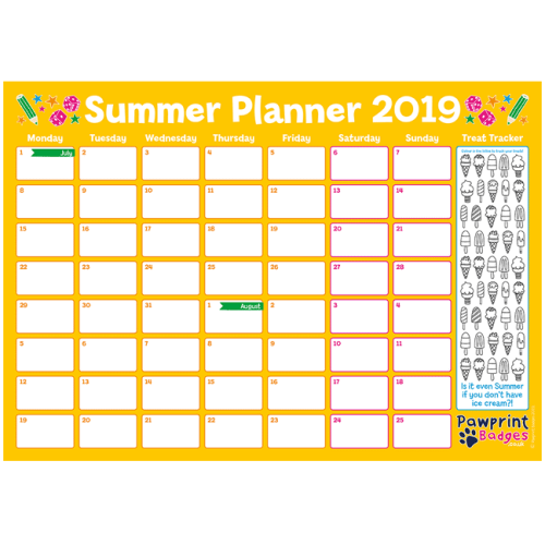 Summer Planner (Scotland)