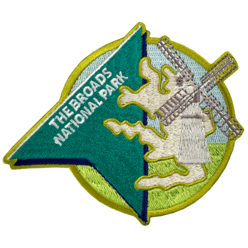 The Broads National Park Sew On Patch