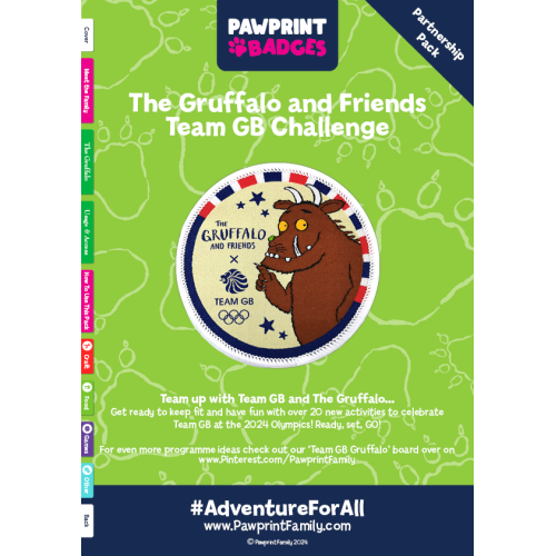 The Gruffalo and Friends x Team GB Challenge Pack