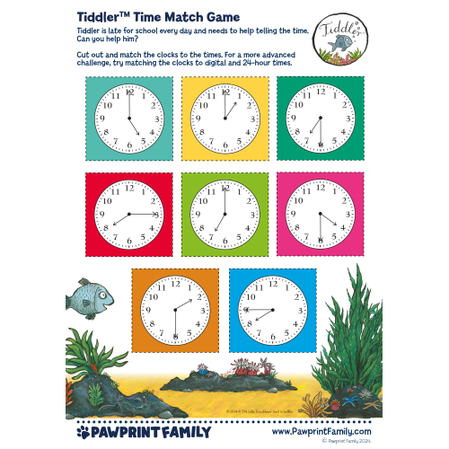 Tiddler Time Match Game