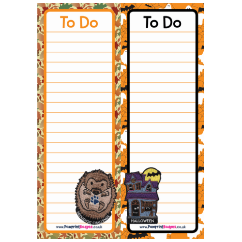 To Do Lists - Autumn