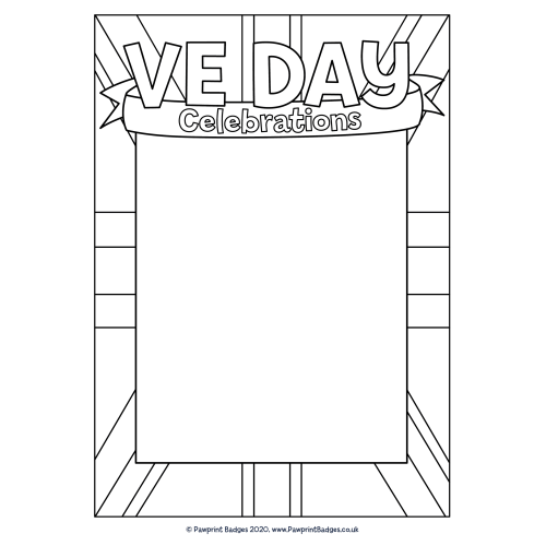 VE Day Poster