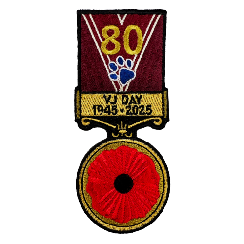 VJ Day 80 - Embroidered