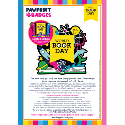 World Book Day - 2021 Challenge Pack