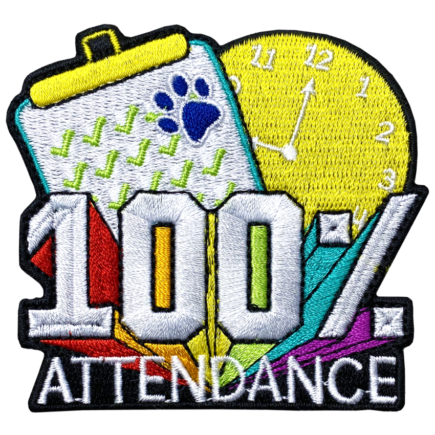 Photograph: 100% Attendance