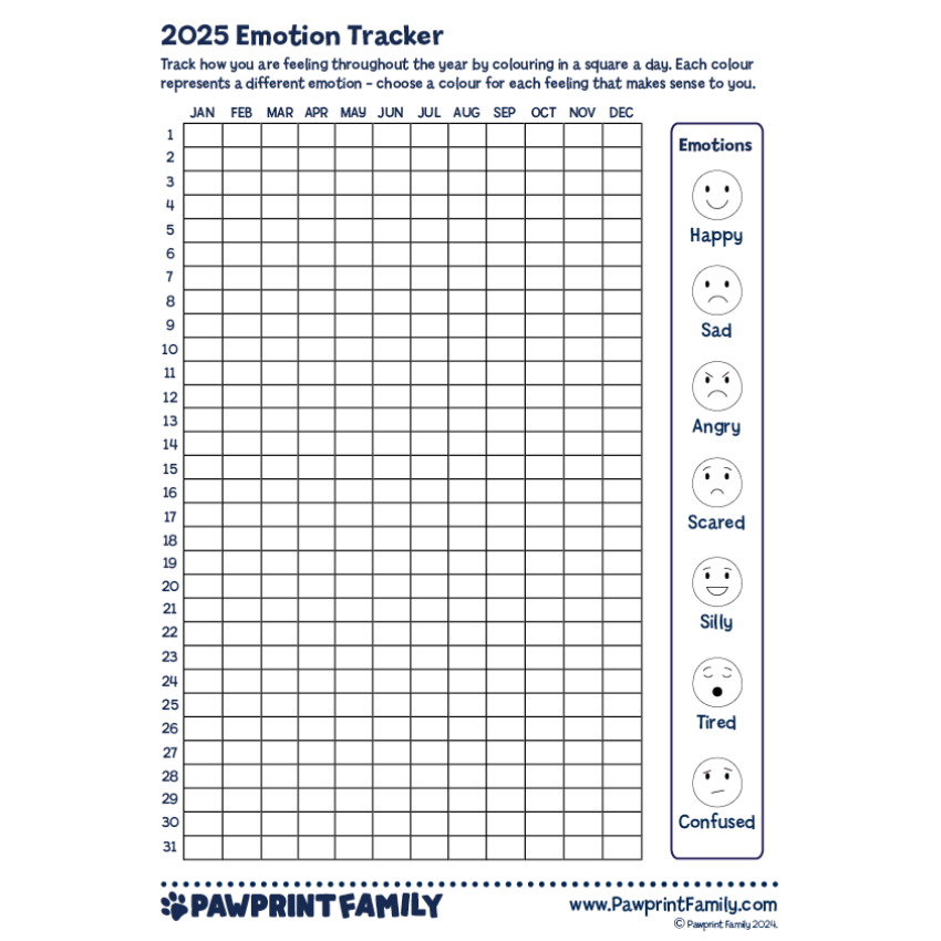 Photograph: 2025 Emotion Tracker