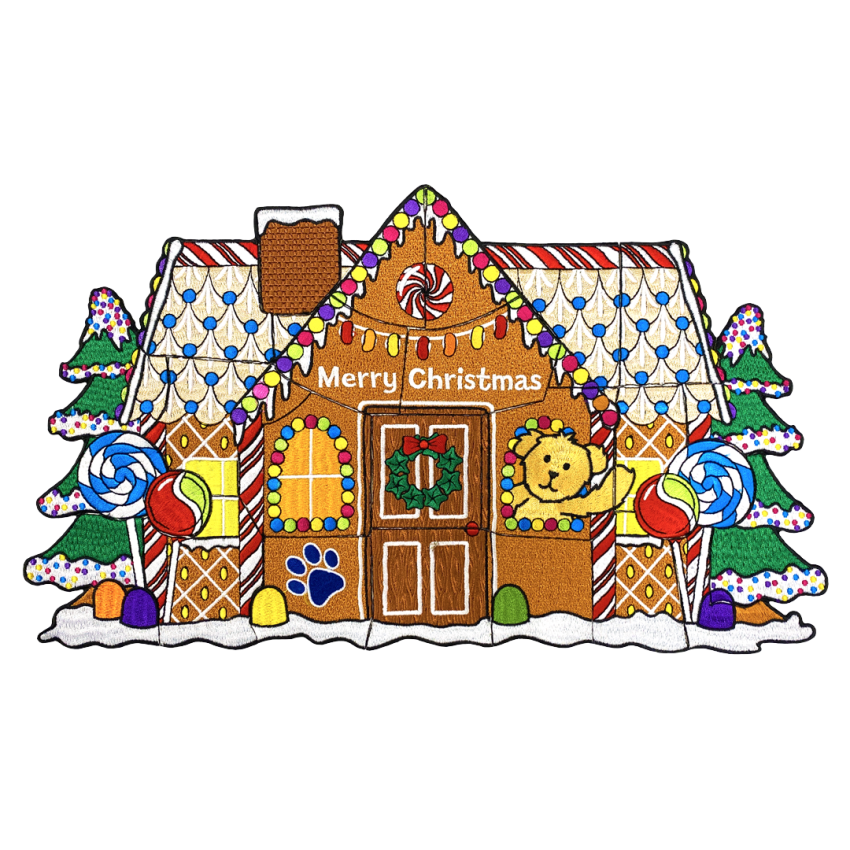 Photograph: 24 Day Advent Calendar - Gingerbread House (Badges Only)
