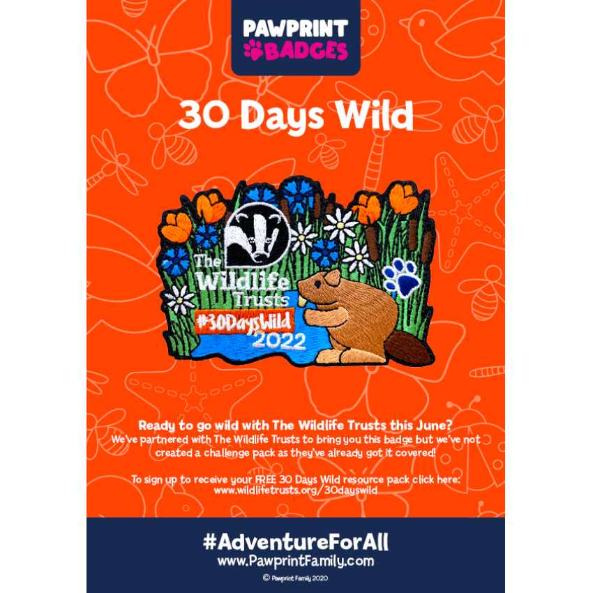 Photograph: 30 Days Wild - 2022 Challenge Pack