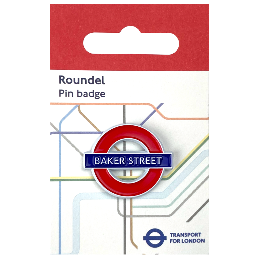 Photograph: Baker Street Pin Badge