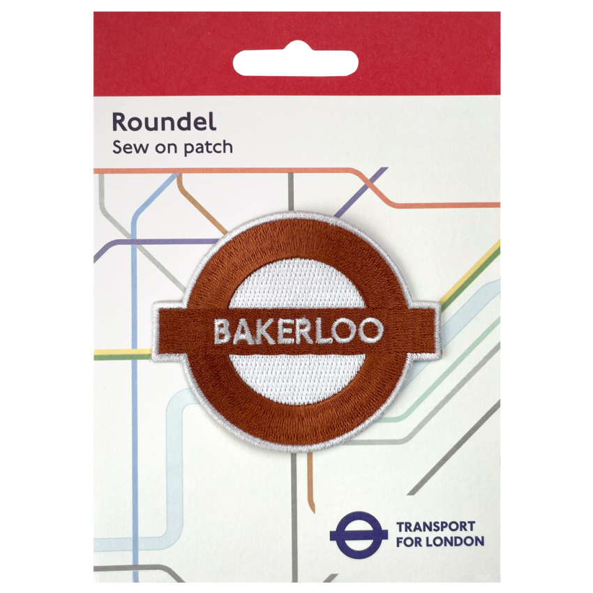 Photograph: Bakerloo Line Sew On Patch