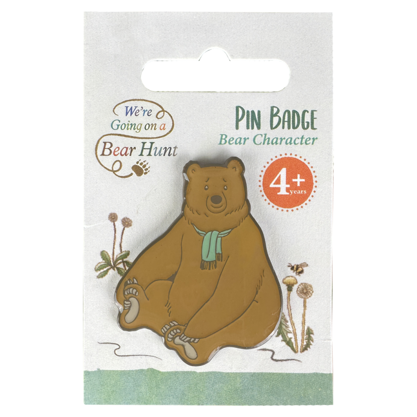 Photograph: Bear Character Pin Badge