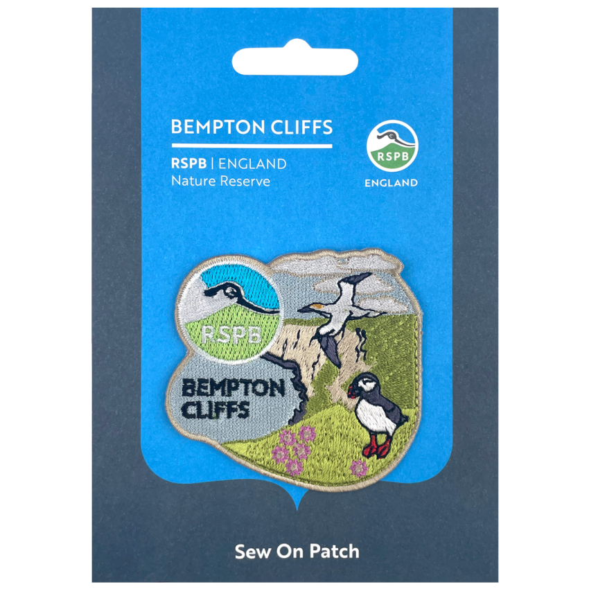 Photograph: Bempton Cliffs Sew On Patch