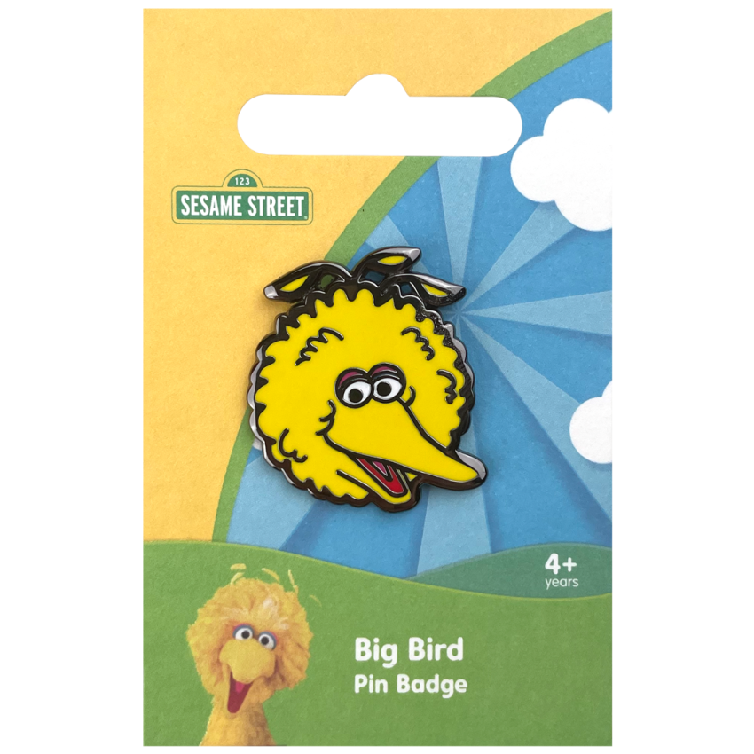 Photograph: Big Bird Pin Badge