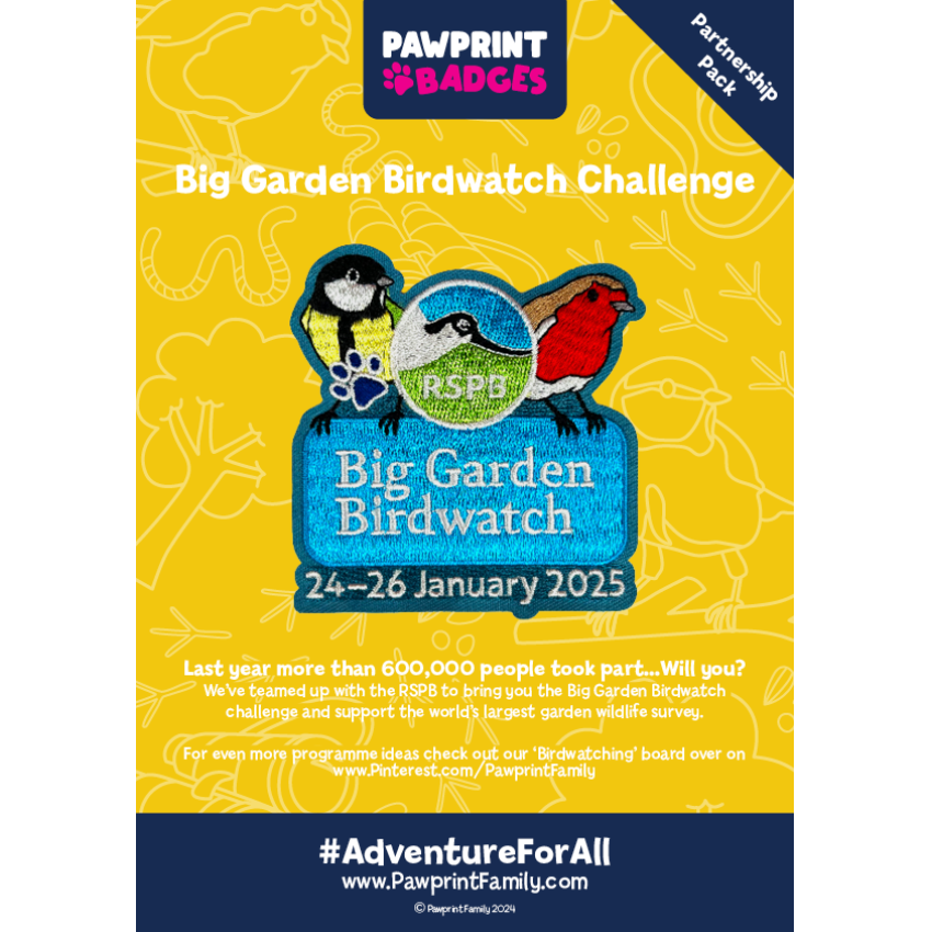 Photograph: Big Garden Birdwatch - 2025 Challenge Pack