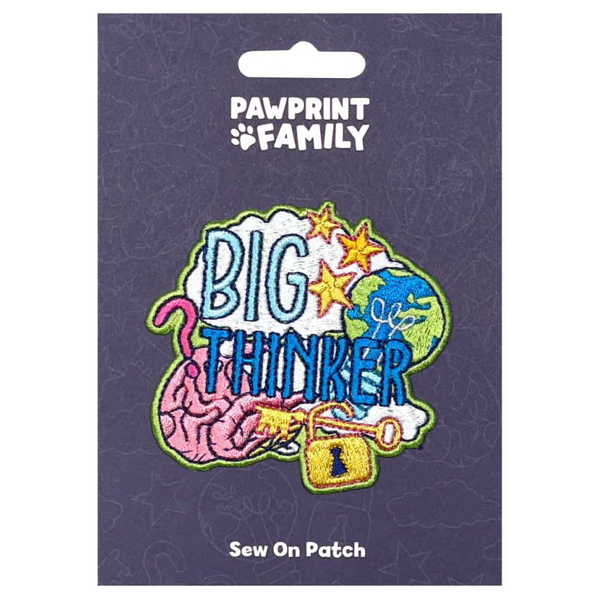 Photograph: Big Thinker Sew On Patch