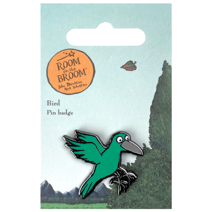 Photograph: Bird Character Pin Badge