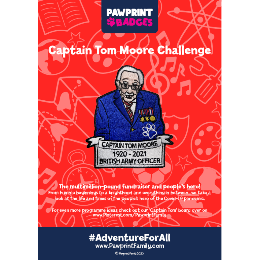 Photograph: Captain Tom Moore Challenge Pack