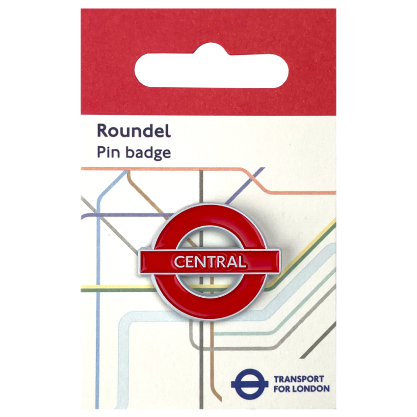 Photograph: Central Line Pin Badge