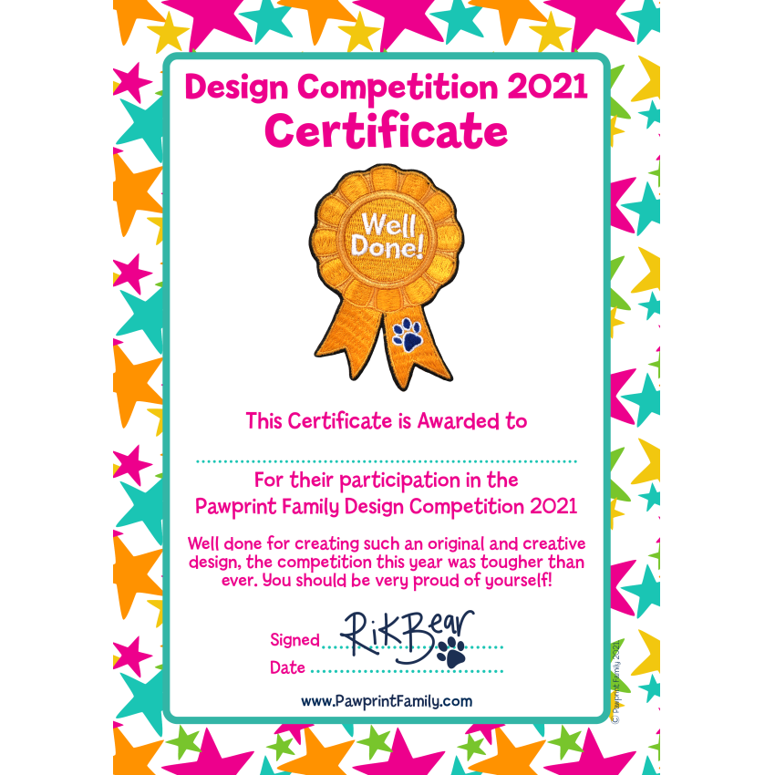 Photograph: Certificate - Design Competition 2021