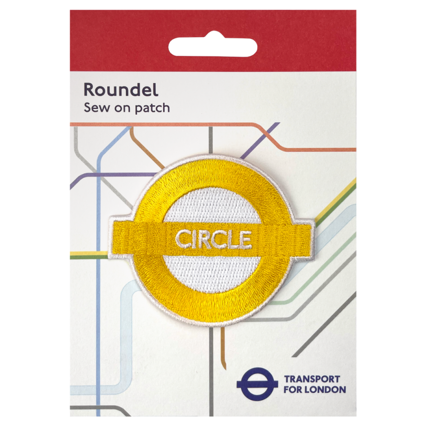 Photograph: Circle Line Sew On Patch