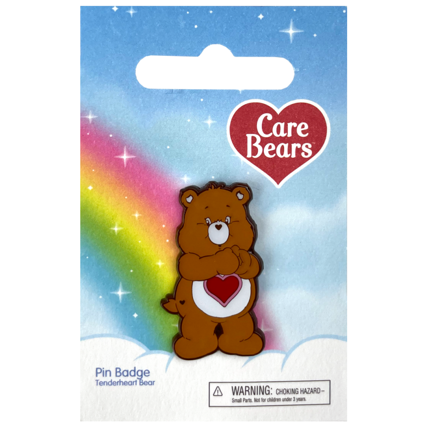 Photograph: Classic Tenderheart Bear Pin Badge