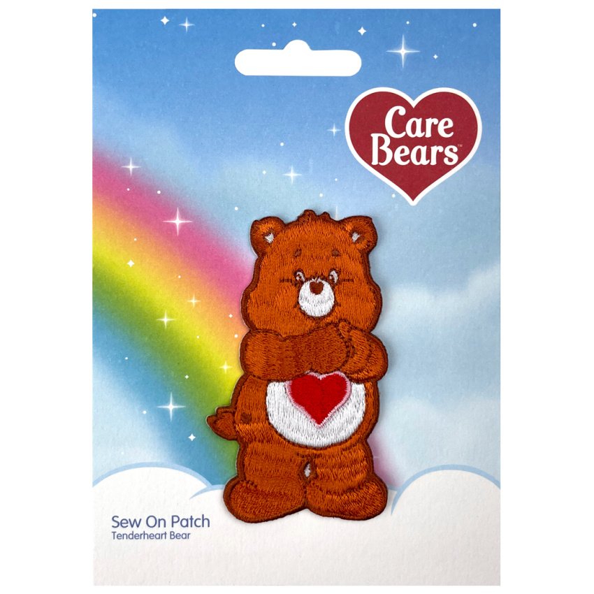 Photograph: Classic Tenderheart Bear Sew On Patch