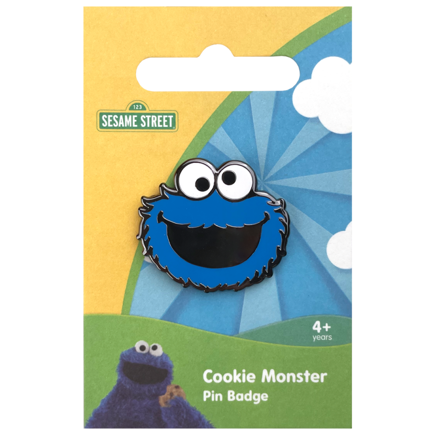 Photograph: Cookie Monster Pin Badge