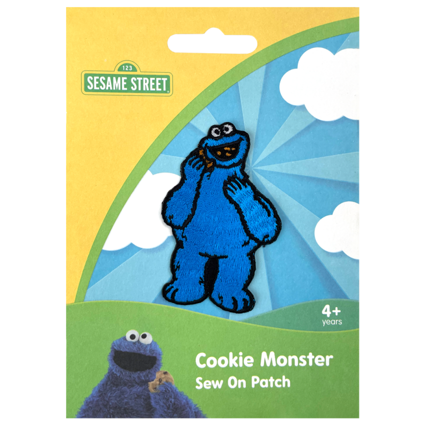 Photograph: Cookie Monster Sew On Patch