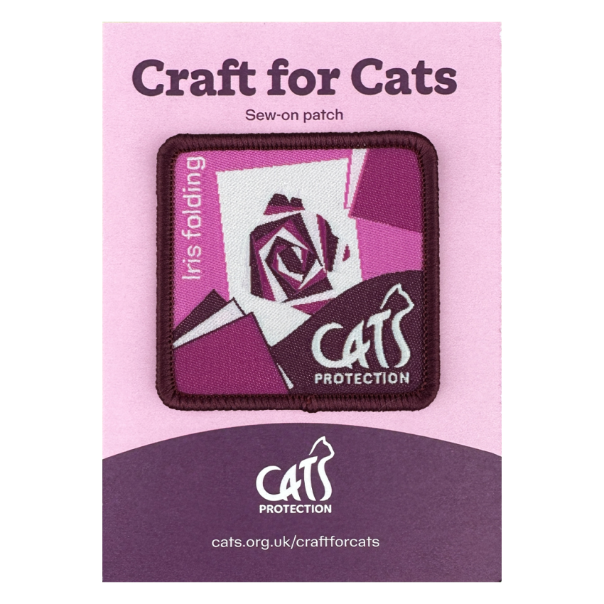 Photograph: Craft For Cats: Iris Folding Sew-On Patch