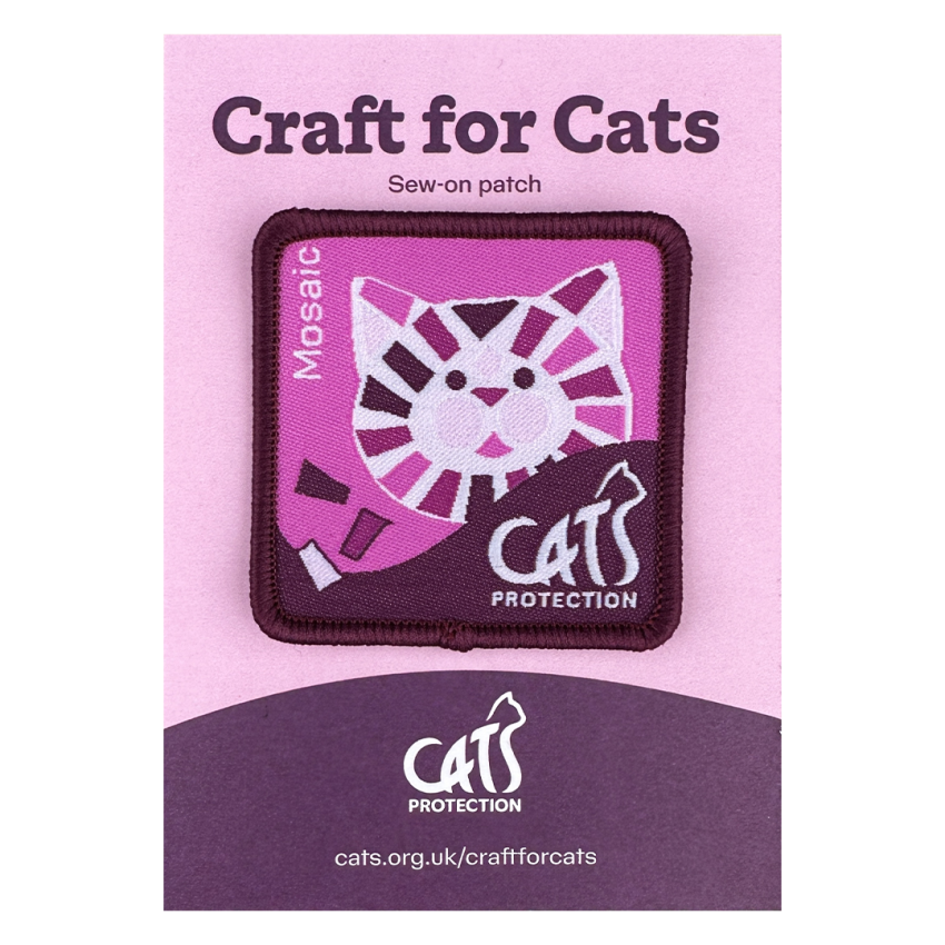 Photograph: Craft For Cats: Mosaic Sew-On Patch