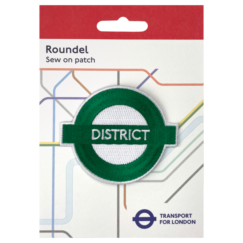 Photograph: District Line Sew On Patch