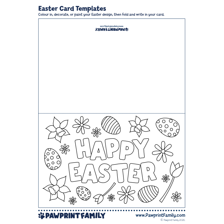 Photograph: Easter Card Template