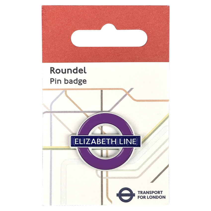 Photograph: Elizabeth Line Pin Badge