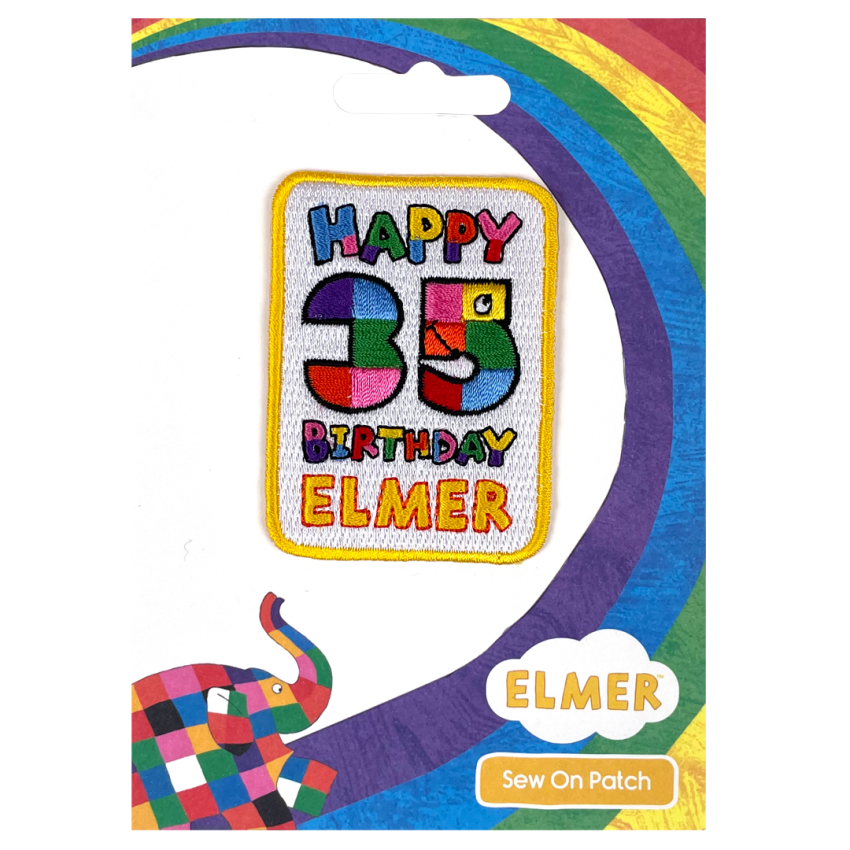 Photograph: Elmer 35 Sew On Patch