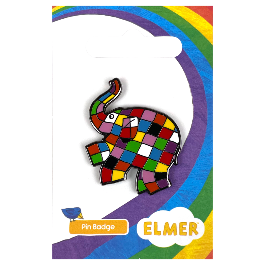 Photograph: Elmer Jumping Left Pin Badge