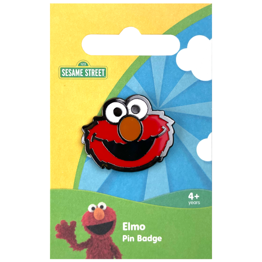 Photograph: Elmo Pin Badge