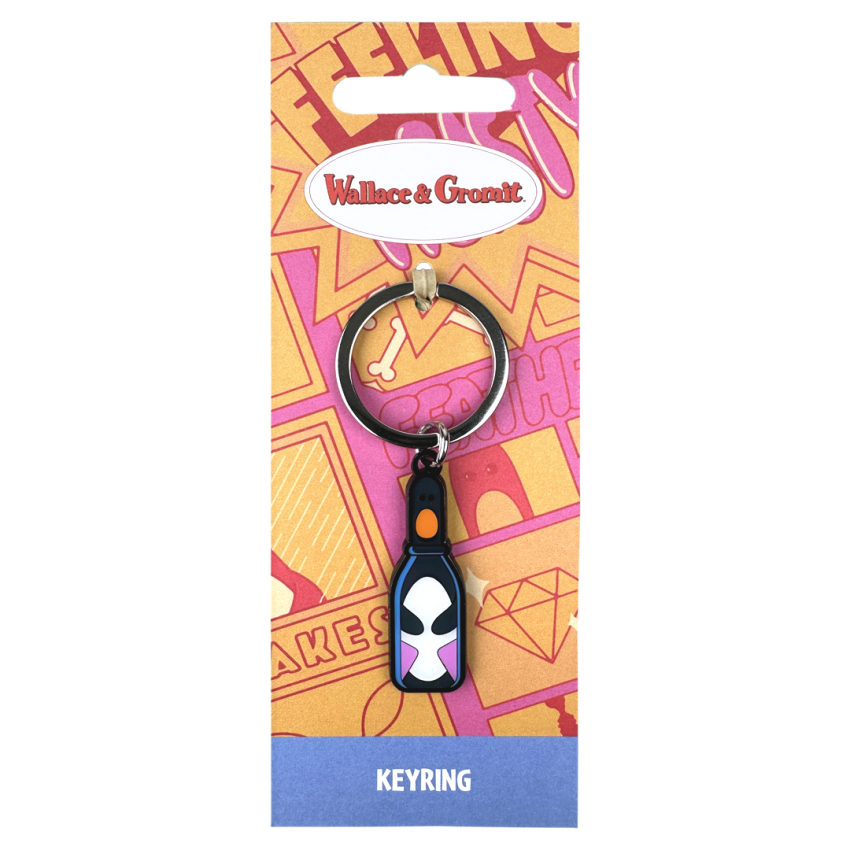 Photograph: Feathers Bottle Keyring